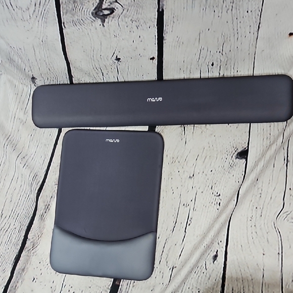MOSISO Wrist Rest Support for Mouse Pad and Keyboard Set Slate Grey - Picture 1 of 4